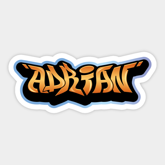 ADRIAN Sticker by WildMeART